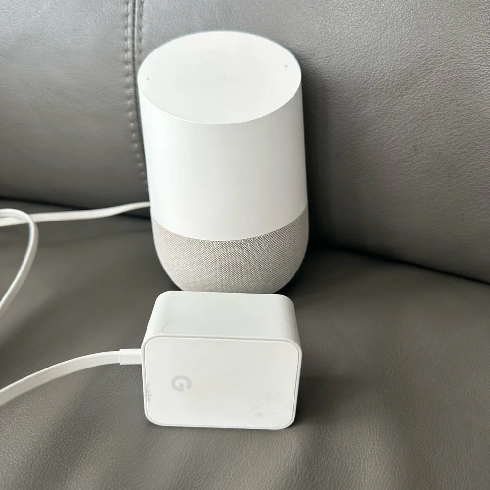 Google Smart Speaker with Charger